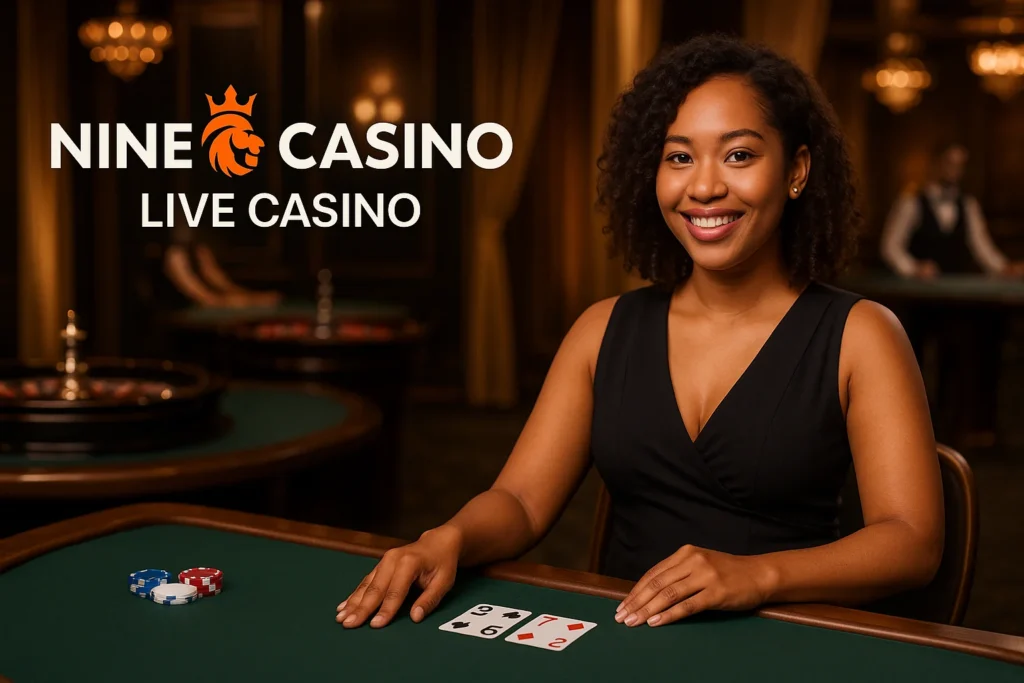 Nine Casino Live Casino mit echten Dealern