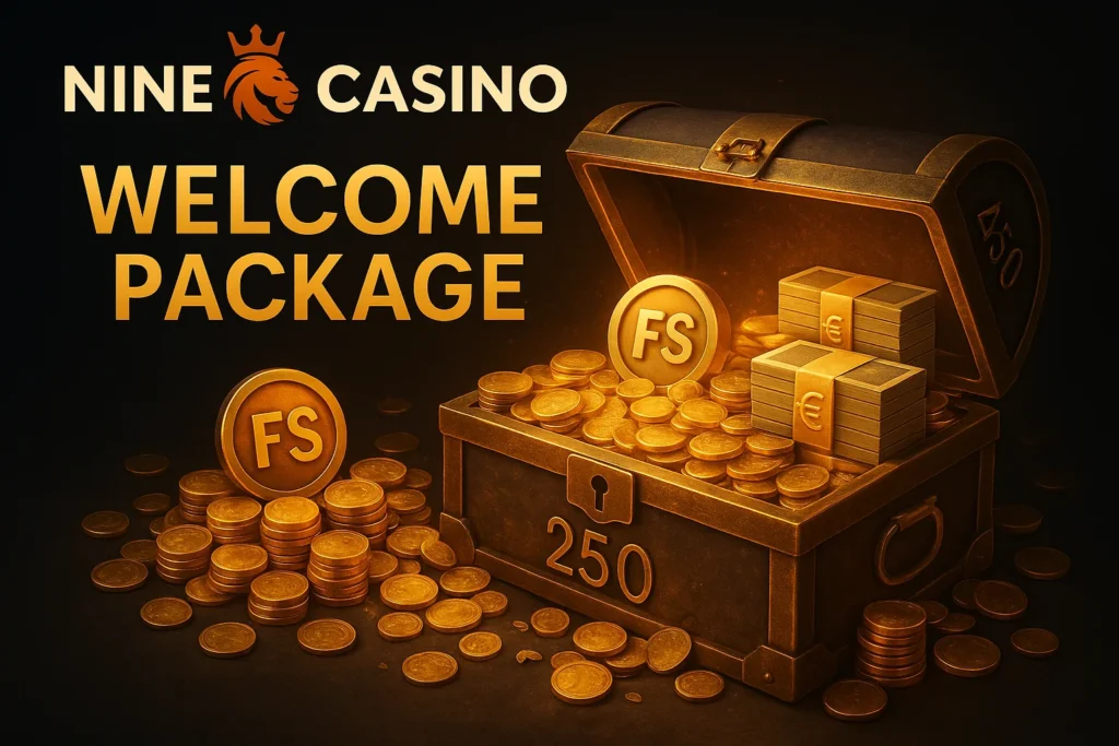 Nine Casino Willkommenspaket - Bonus Details