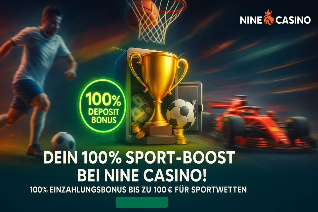 Exklusiver Sportwetten Bonus bei Nine Casino Deutschland